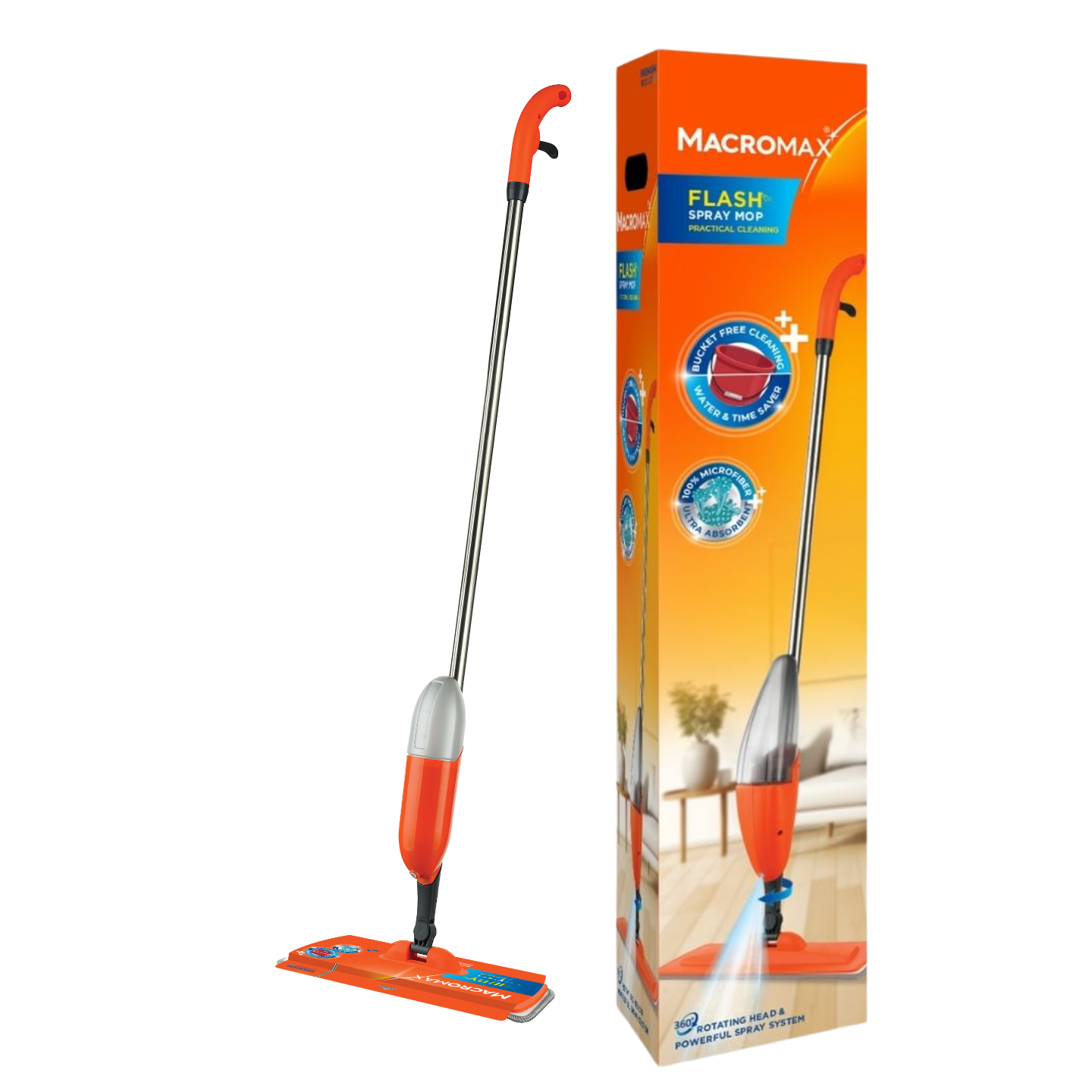 Macromax Flash Spray Mop