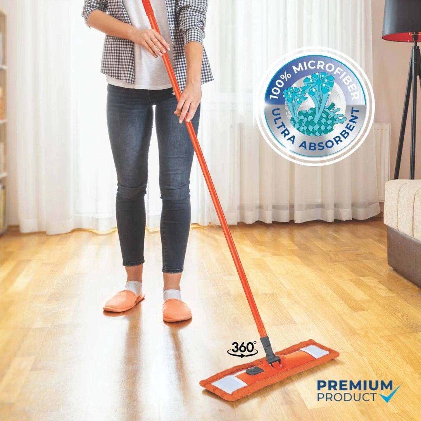 Macromax Fiesta Flat Mop