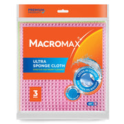 Macromax Ultra Sponge Cloth 3 Pack