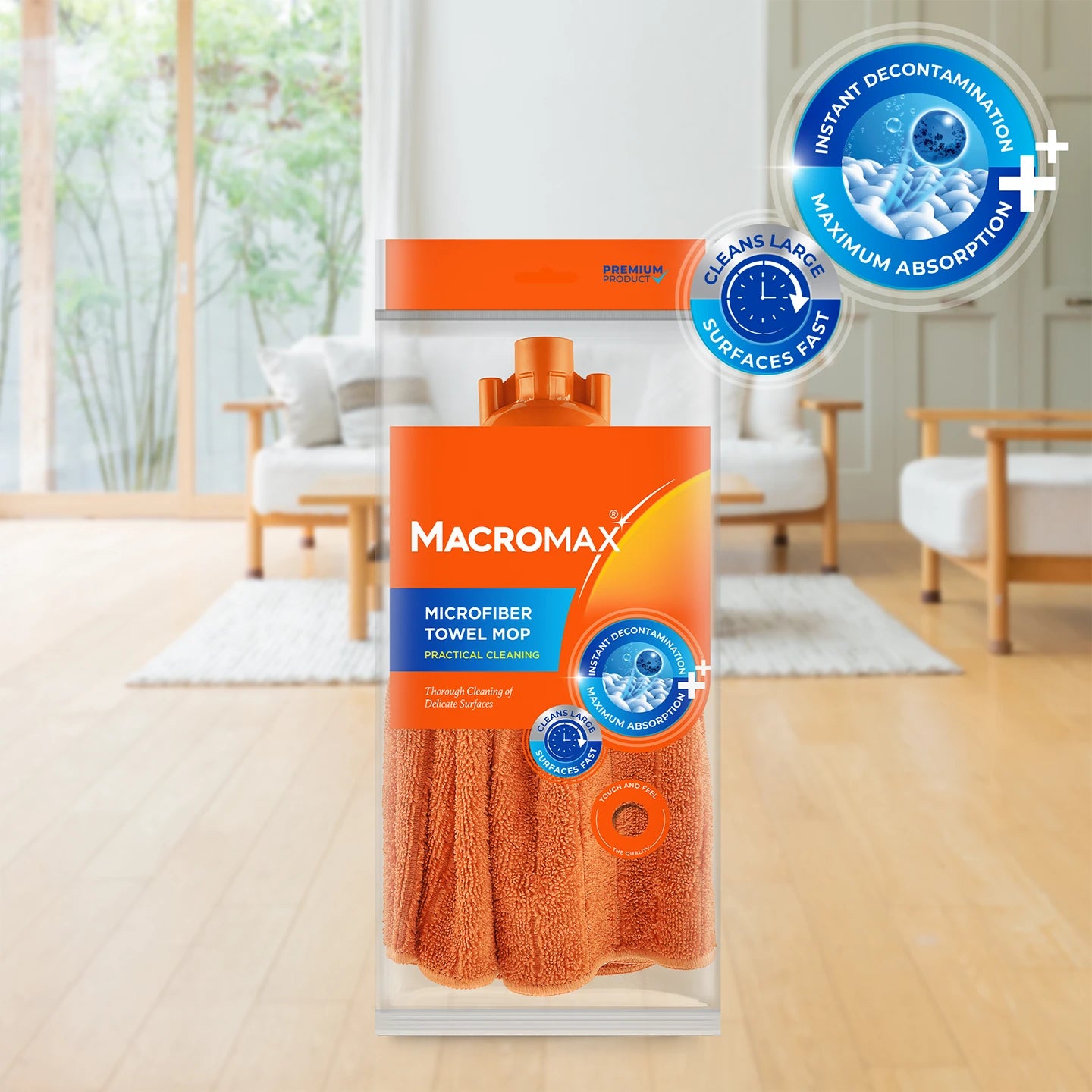 Macromax Microfiber Towel Mop Refill