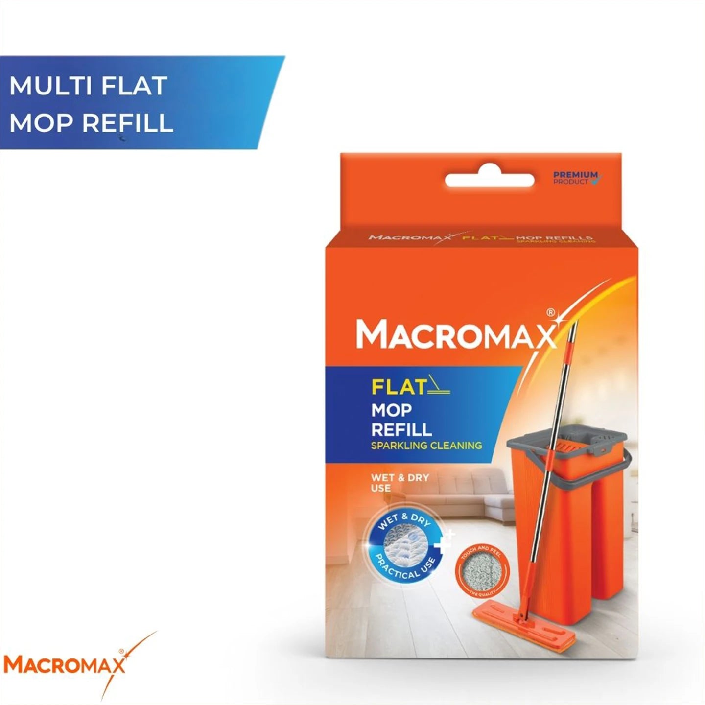 Macromax Flat Mop Refill