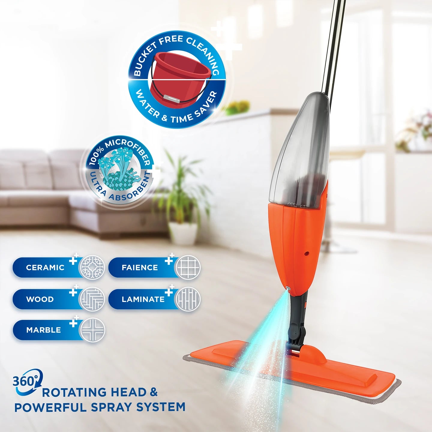 Macromax Flash Spray Mop