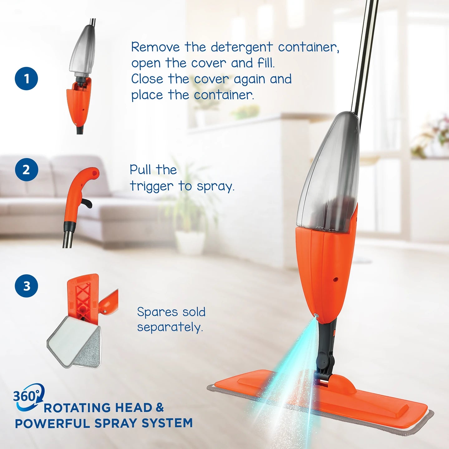 Macromax Flash Spray Mop