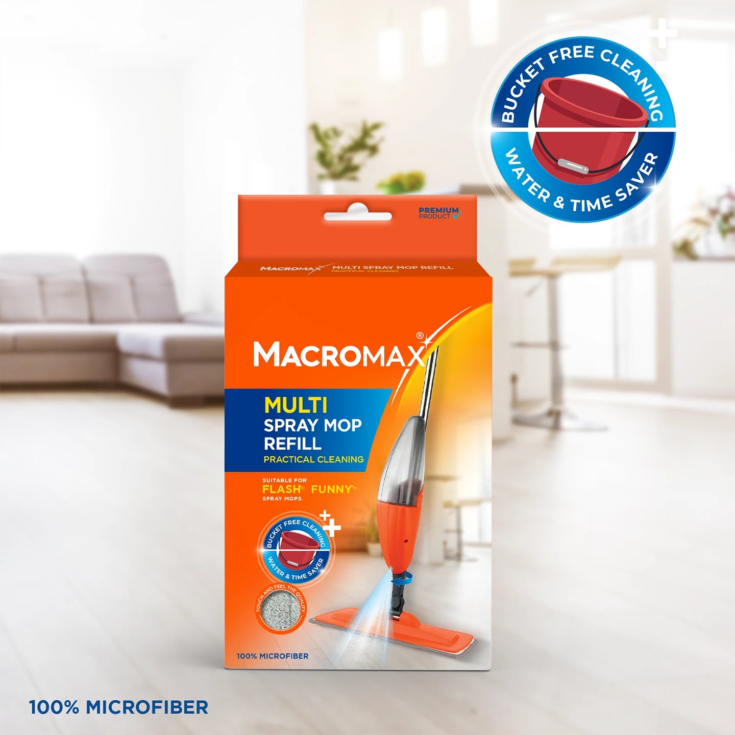 Macromax Multi Spray Mop Refill