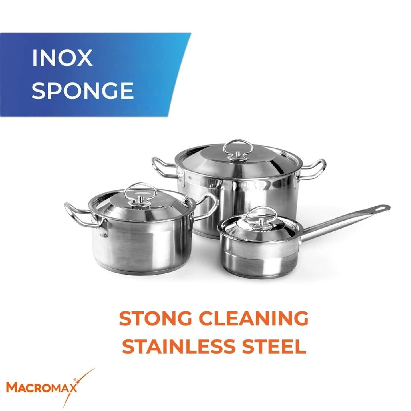 Macromax Inox Sponge – 1 Piece