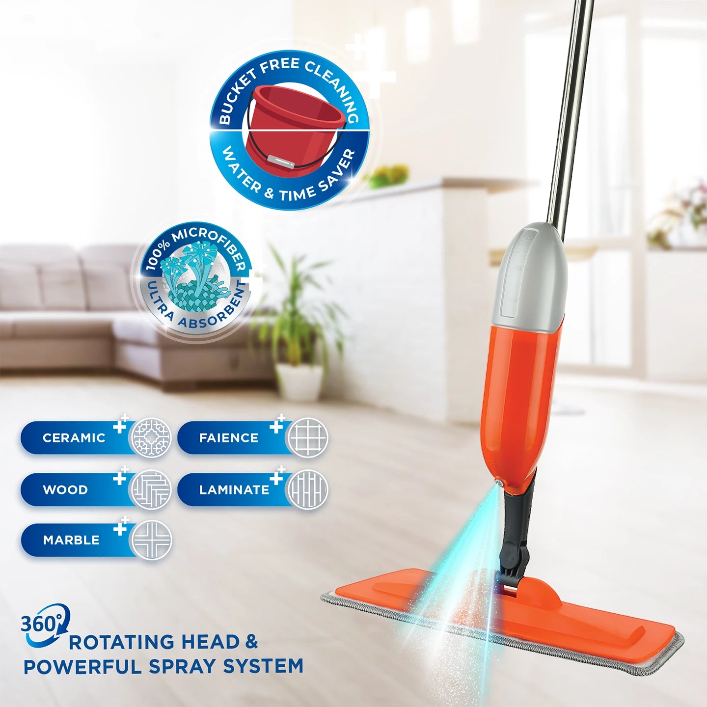 Macromax Funny Spray Mop