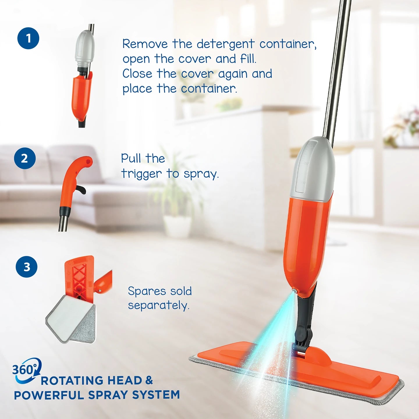 Macromax Funny Spray Mop
