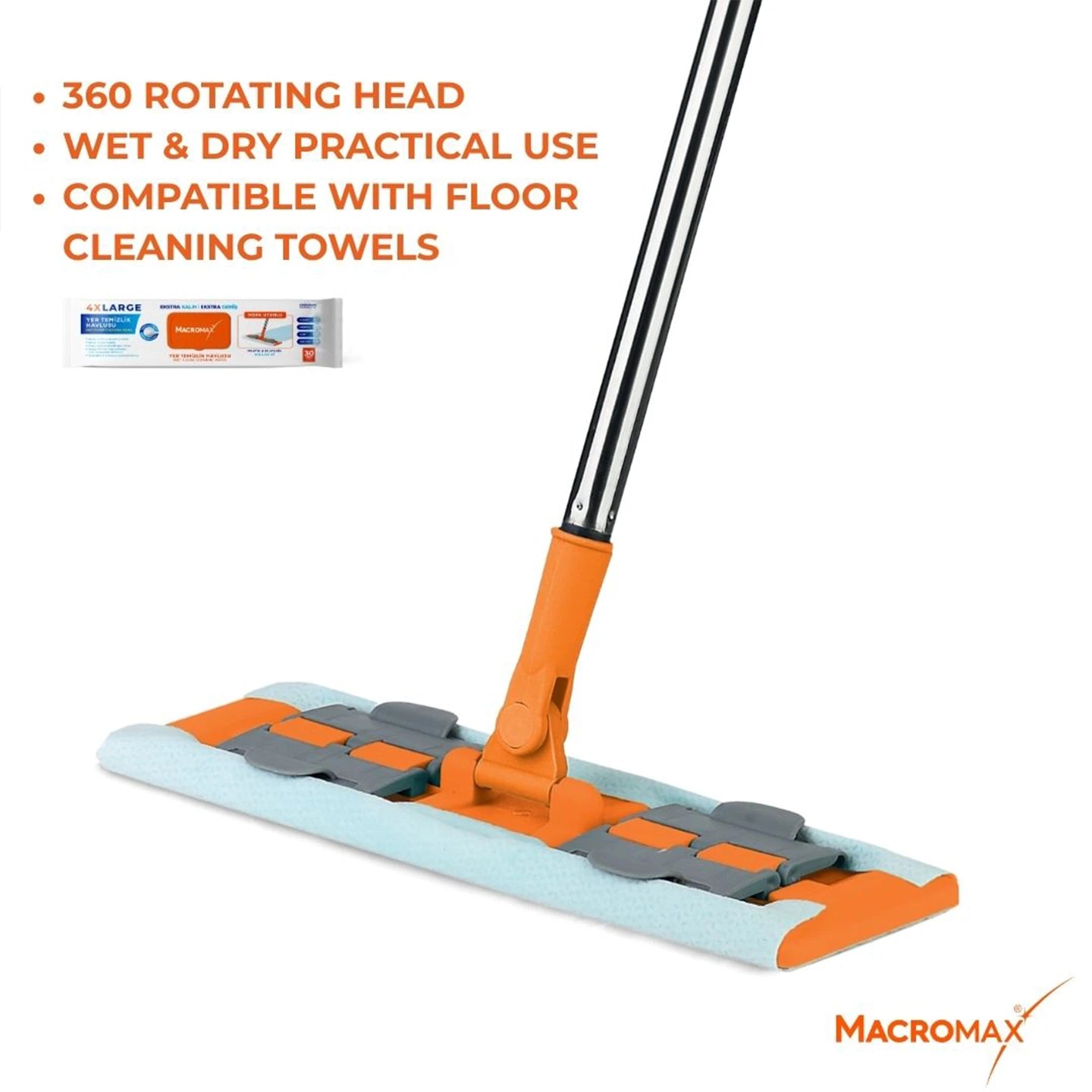 Macromax Famous Flat Mop
