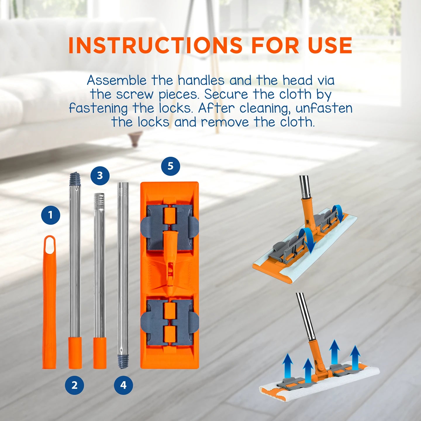 Macromax Famous Flat Mop