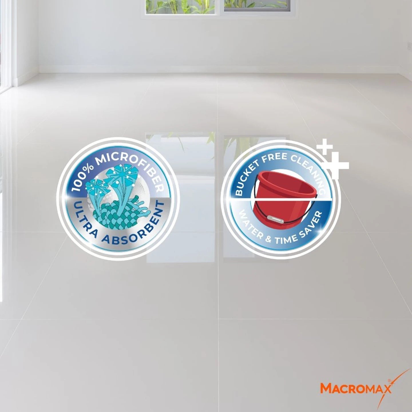 Macromax Falcon Double Spray Mop