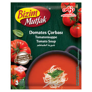 Bizim Mutfak Tomato Soup 48g | Instant Turkish Tomato Soup Mix | Quick & Easy Meal | Rich Tomato Flavor