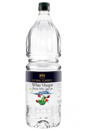 Kemal Kukrer White Vinegar 1 L | Natural Fermented Vinegar for Cooking, Cleaning & Pickling | Turkish Vinegar