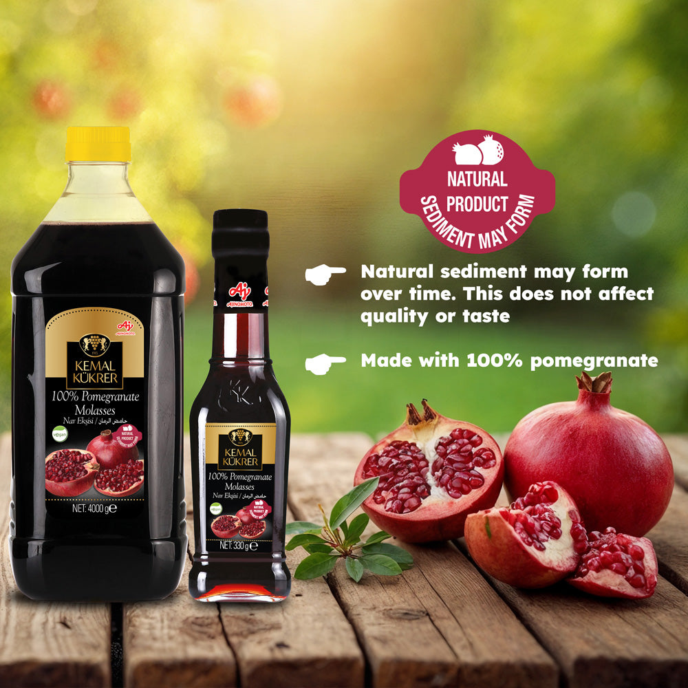 Kemal Kukrer Pomegranate Molasses 330 GR | Authentic Turkish Nar Eksisi | Rich Sweet & Sour Flavor
