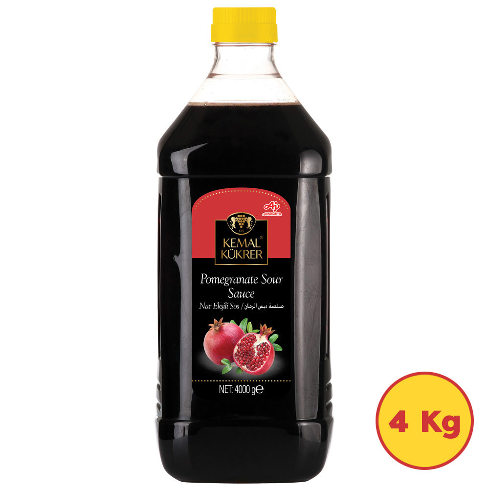 Kemal Kukrer Pomegranate Sour Sauce 4 KG | Professional Kitchen Pack | Authentic Turkish Nar Eksisi