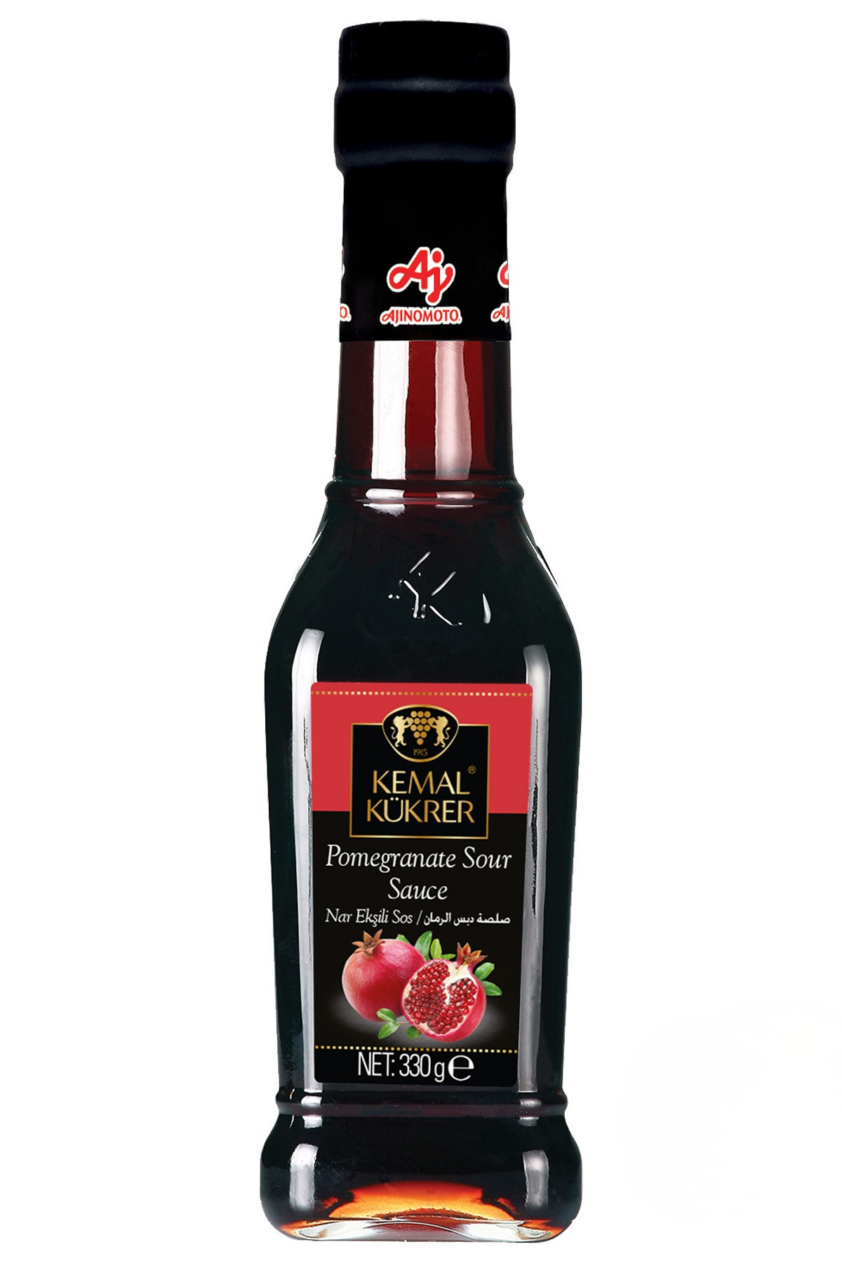 Kemal Kukrer Pomegranate Sour Sauce 330 GR | Authentic Turkish Pomegranate Dressing | Sweet & Tangy Flavor