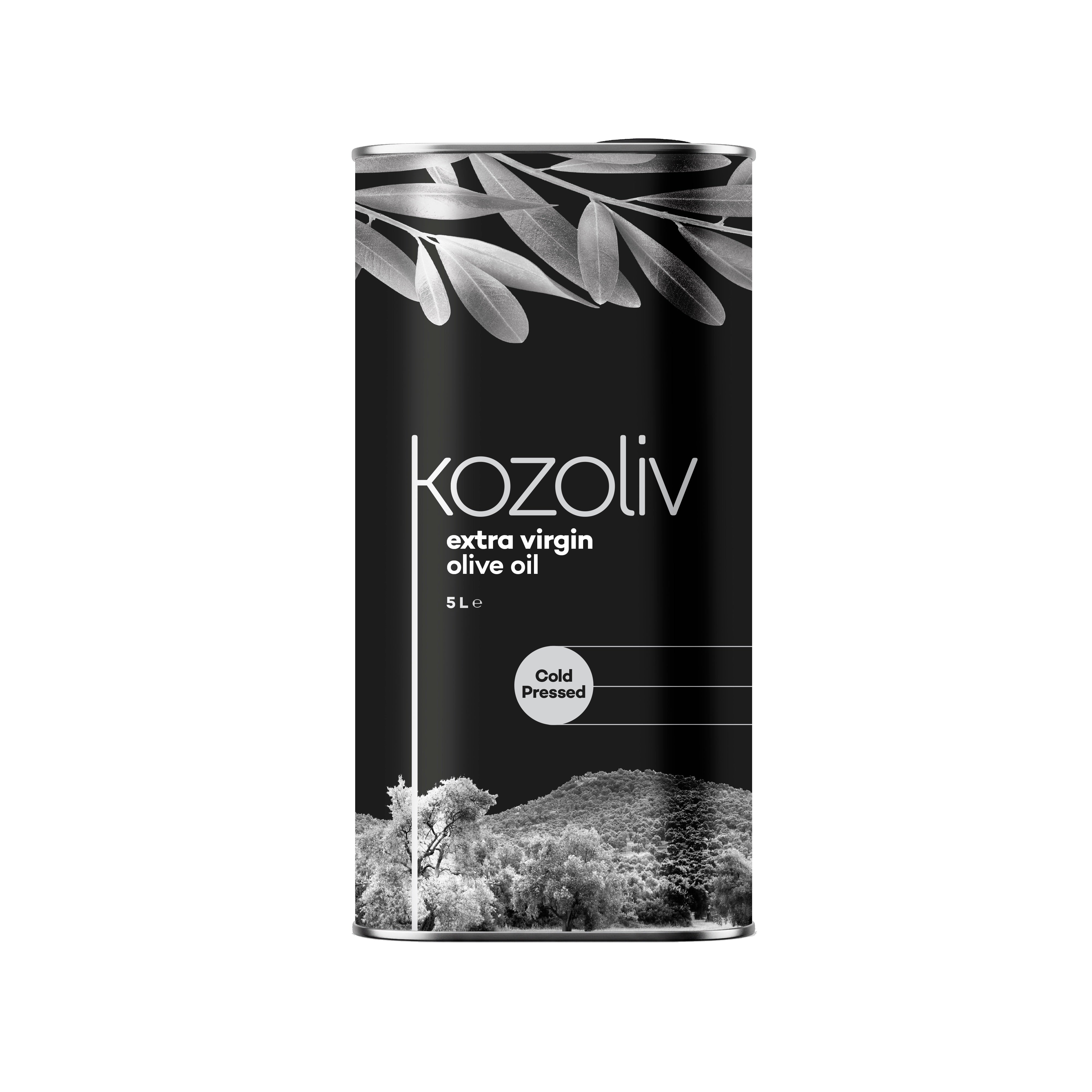 Kozoliv Cold Pressed Extra Virgin Olive Oil 5L