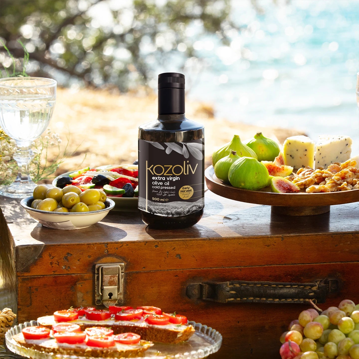 Kozoliv Early Harvest Extra Virgin Premium Turkish Ayvalik Olive Oil 500 ml