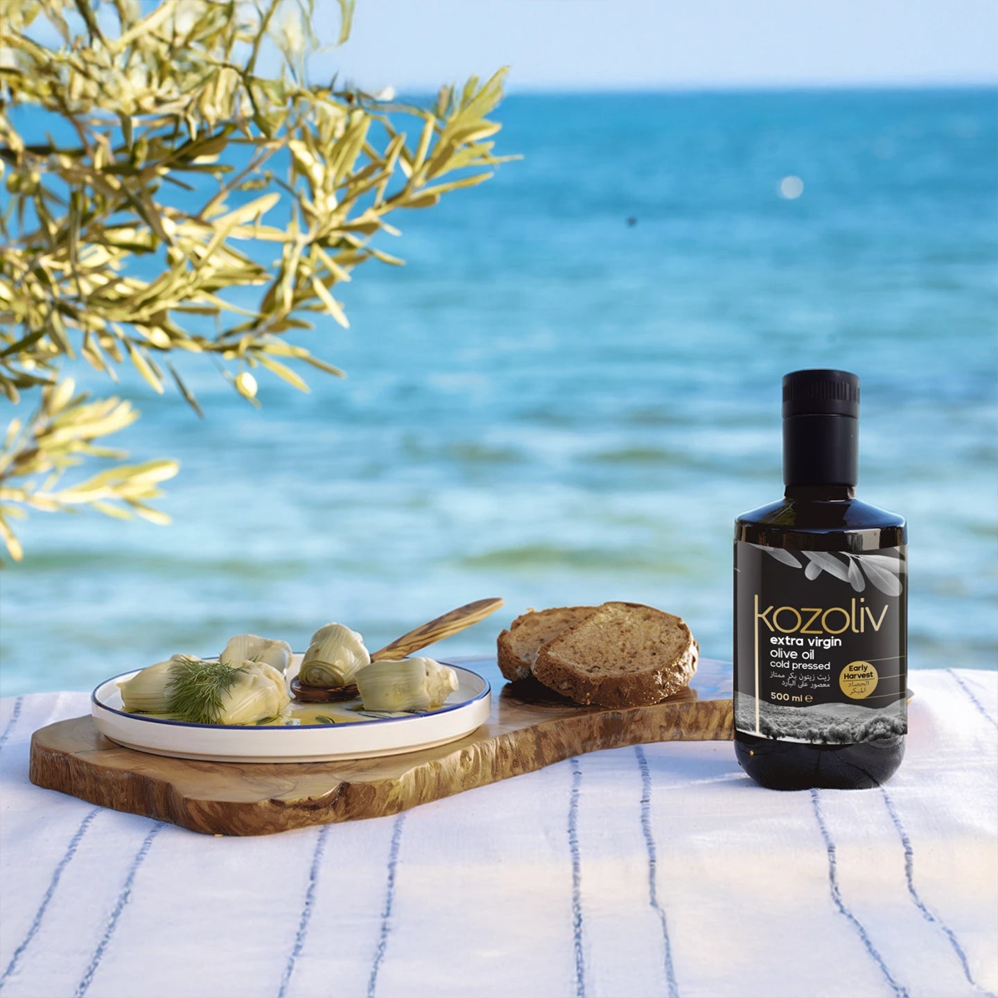 Kozoliv Early Harvest Extra Virgin Premium Turkish Ayvalik Olive Oil 500 ml