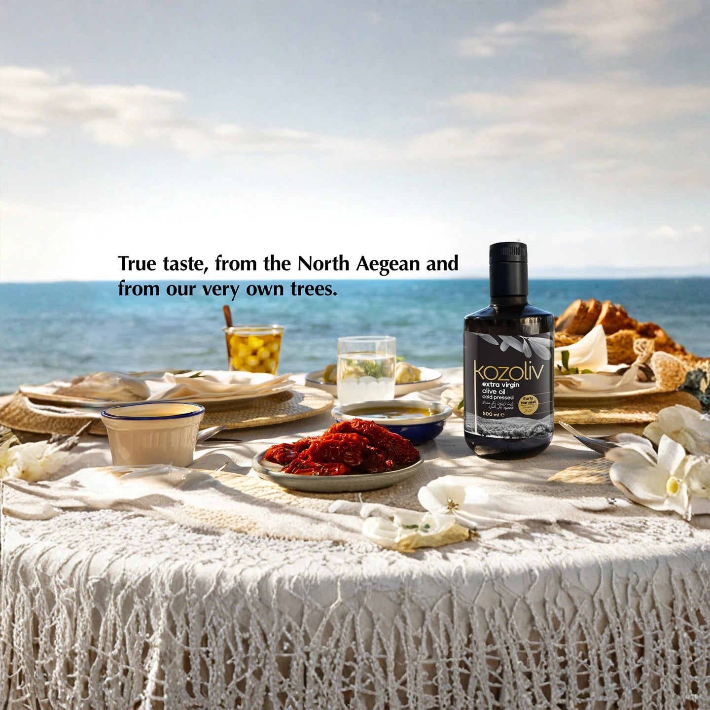 Kozoliv Early Harvest Extra Virgin Premium Turkish Ayvalik Olive Oil 500 ml