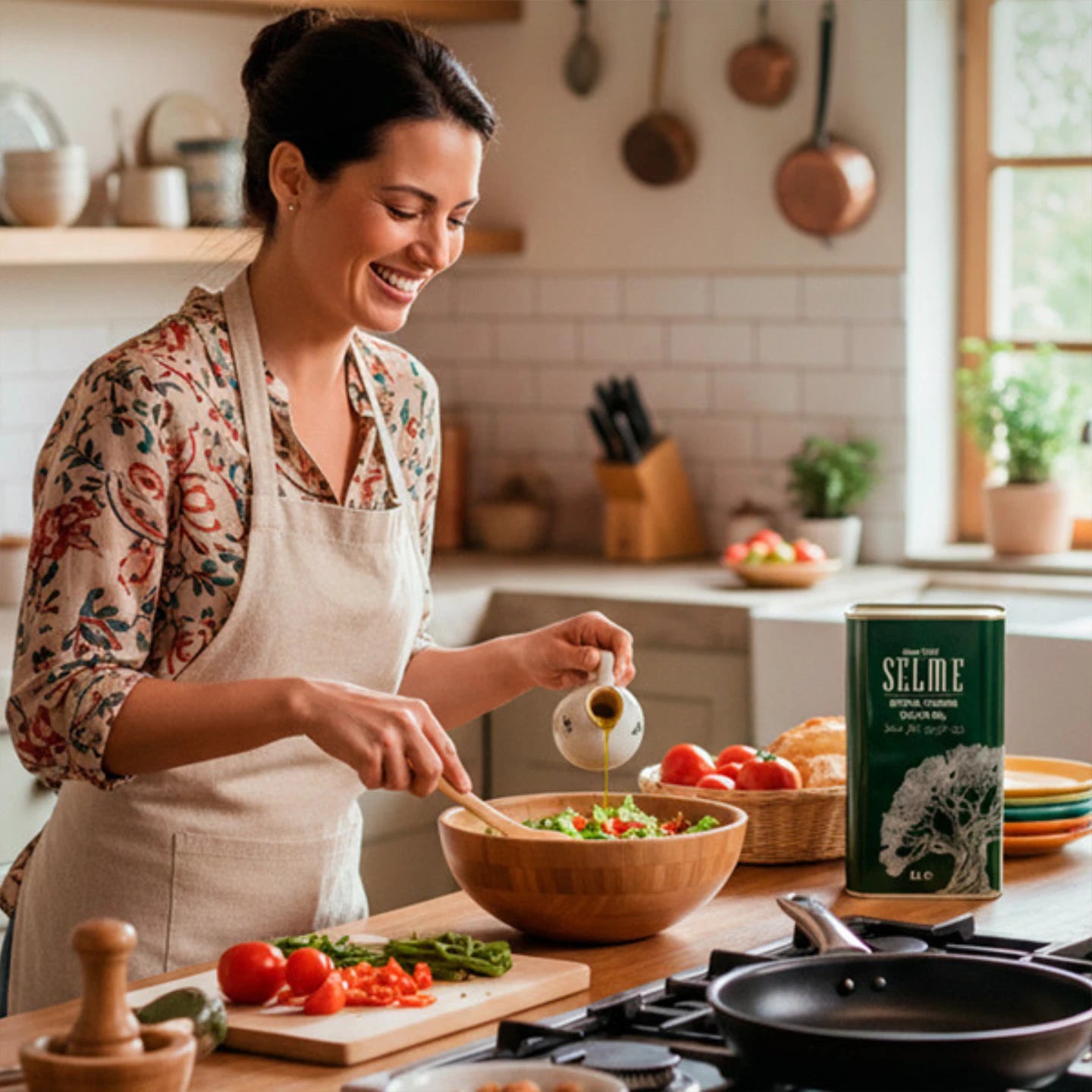 Selme Extra Virgin Turkish Ayvalik Olive Oil 5 Liter