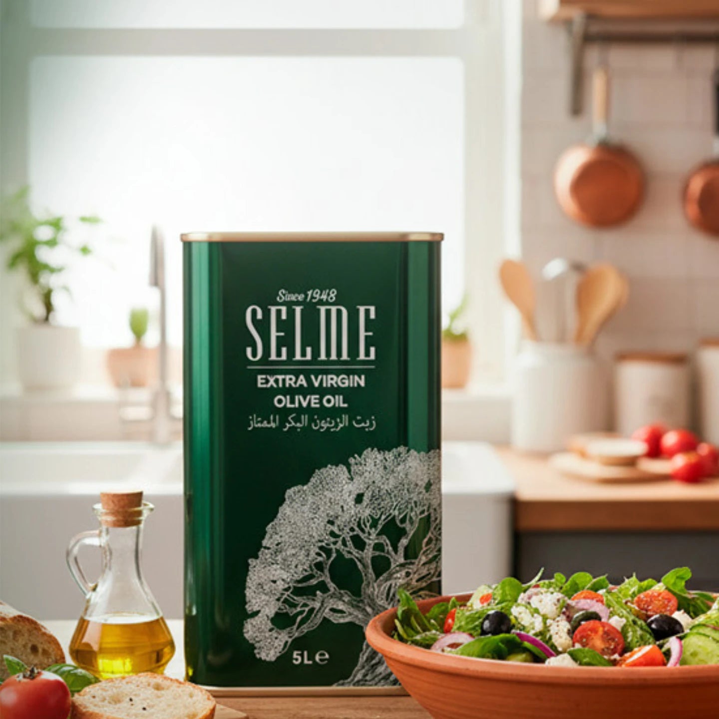 Selme Extra Virgin Turkish Ayvalik Olive Oil 5 Liter