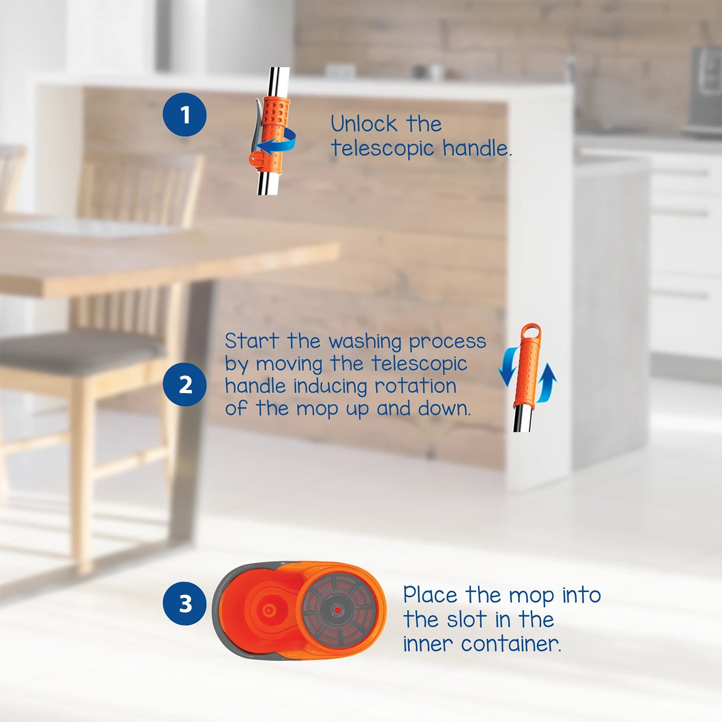 Macromax Focus Spin Mop and Bucket Set
