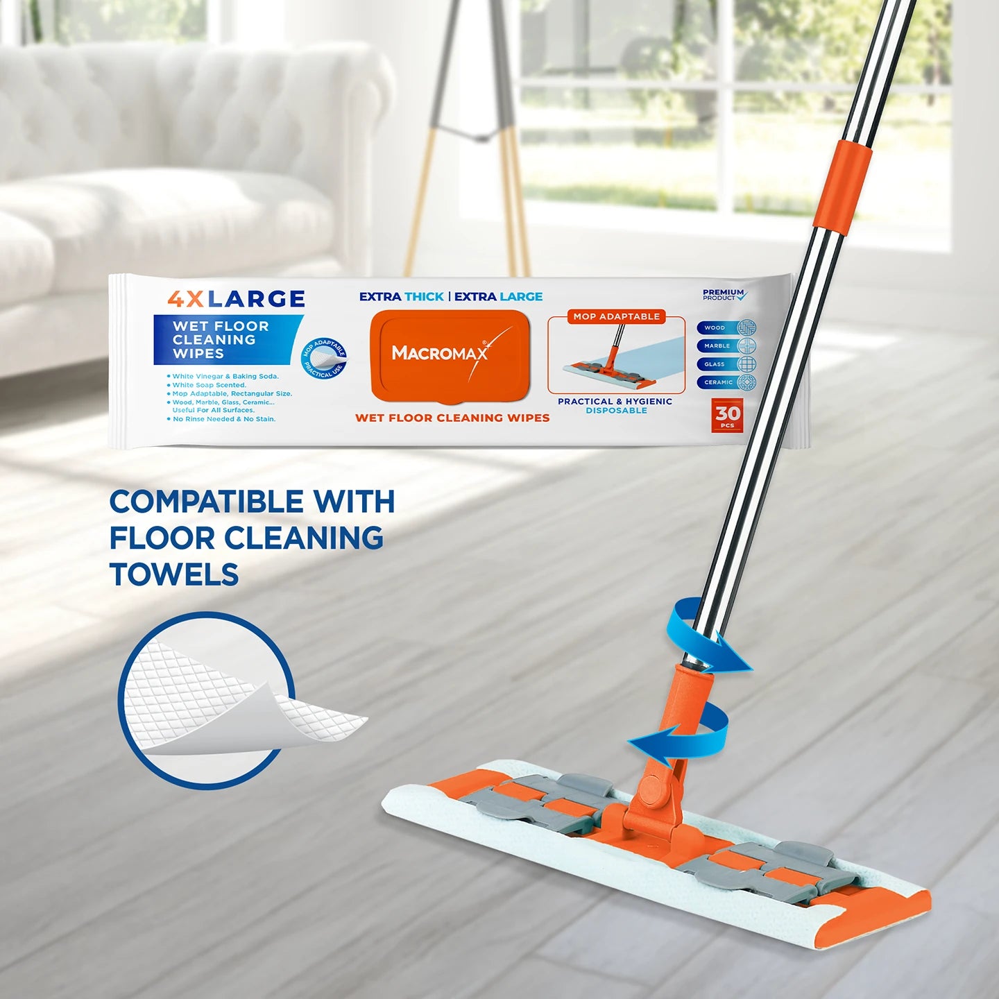 Macromax Famous Flat Mop