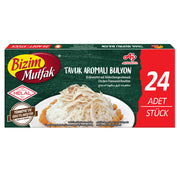 Bizim Mutfak Chicken Flavoured Bouillon 24x10g | Bulk Pack Chicken Stock Cubes